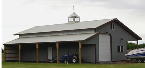 Custom pole barns in Missouri